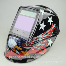 Design patenteado Solar Auto Darkening soldagem capacete